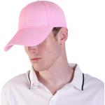 Rosa Unifarbene Snapback-Caps für Herren Einheitsgröße für den für den Frühling 