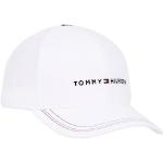 Weiße Bestickte Tommy Hilfiger Snapback-Caps für Damen Einheitsgröße 