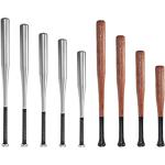 Onpira Baseballschläger aus Alu & Holz in 8 Längen & 2 Material von 54-86cm zum auswählen (Holz, 54)