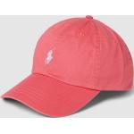 Rote Unifarbene Ralph Lauren Polo Ralph Lauren Snapback-Caps aus Baumwolle für Herren Einheitsgröße 
