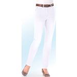 Weiße bader 5-Pocket Jeans mit Reißverschluss aus Baumwolle für Damen Größe XL 