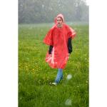 Rote Basic Nature Regencapes für Kinder & Regenponchos für Kinder 