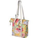 Gelbe Basil Bloom Gepäckträgertaschen 15l mit Reißverschluss aus Polyester gepolstert 