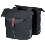 BASIL City Double Bag Gepäckträgertasche Erwachsene black 28-32 l