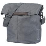 Graue Basil Vegane Gepäckträgertaschen 16l mit Reißverschluss 