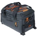Basil Miles Tarpaulin Trunkbag Gepäckträgertasche (7 Liter schwarz/orange)