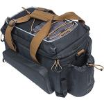 Schwarze Sportliche Basil Miles Herrengepäckträgertaschen 36l mit Klettverschluss aus Kunstfaser 