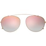 Pinke Sonnenbrillen-Clips aus Metall für Herren 
