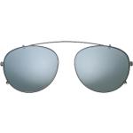 Silberne Sonnenbrillen-Clips aus Metall für Herren 
