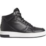 Schwarze Calvin Klein High Top Sneaker & Sneaker Boots in Normalweite aus Leder für Damen Größe 40 