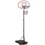 Basketballständer Basketballkorb mit Ständer Korbanlage Höhenverstellbar von 159 bis 214 cm