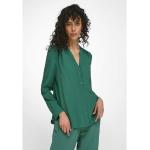 Grüne Unifarbene Basler Rundhals-Ausschnitt Festliche Blusen für Damen Größe XL 