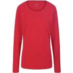 Rote Langärmelige Basler T-Shirts aus Jersey maschinenwaschbar für Damen Größe S 