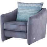 Blaue Bassetti Lounge Sessel Breite 50-100cm, Höhe 50-100cm, Tiefe 50-100cm 