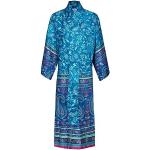 Blaue Bassetti Kimono-Morgenmäntel für Damen 