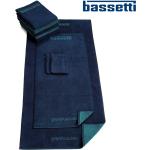 Reduzierte Blaue Unifarbene Bassetti Handtücher aus Frottee 50x100 