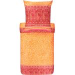Orange Motiv Bassetti Granfoulard Seidenbettwäsche aus Baumwolle 135x200 2-teilig 