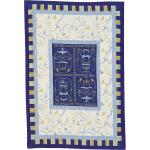 Blaue Antike Bassetti Granfoulard Decken 135x190 