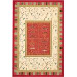Rote Arabische Bassetti Granfoulard Bio Kuscheldecken & Wohndecken mit Ornament-Motiv aus Baumwolle 135x190 