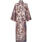 Beige Bassetti Kimono-Morgenmäntel für Damen Größe XL 