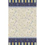 Blaue Bassetti Oplontis Tagesdecken & Bettüberwürfe aus Baumwolle 270x270 