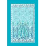 Hellblaue Bassetti Decken aus Textil 135x190 