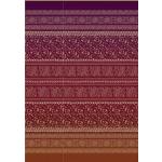 Rubinrote Bassetti Tagesdecken & Bettüberwürfe aus Baumwolle 240x250 