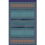 Blaue Bassetti Blu Kuscheldecken & Wohndecken aus Baumwolle 240x250 