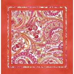 Rote Paisley Bassetti Bio Kissenbezüge & Kissenhüllen mit Ornament-Motiv mit Reißverschluss aus Baumwolle trocknergeeignet 40x40 