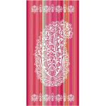 Blumenmuster Moderne Bassetti Runde Strandtücher mit Ornament-Motiv aus Textil 