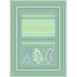 Grüne Bassetti Teppiche aus Textil 