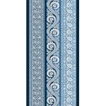 Blaue Bassetti Strandtücher aus Baumwolle maschinenwaschbar 90x180 