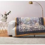 Graue Gesteppte Bassetti Granfoulard Tagesdecken & Bettüberwürfe aus Baumwolle 135x190 