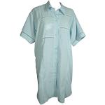 Batist Nachthemd 2002D Gr36/38 türkis zum Durchknöpfen patientenhemden nachthemd krankenhaus krankenhemd pflegehemd pflegehemd pflegehemd kurzarm nachtwäsche made in germany krankenhemd für erwachsene
