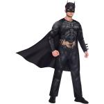 Schwarze Amscan Batman Mittelalter-Kostüme für Herren Größe XL 