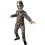 Graue Batman v Superman: Dawn of Justice Superheld-Kostüme aus Polyester für Kinder Größe 140 