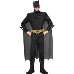 Schwarze Batman Faschingskostüme & Karnevalskostüme aus Polyester für Herren Größe XL 