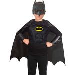 Schwarze Batman Masken für Kinder Einheitsgröße 