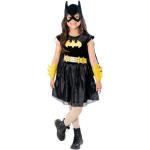 Schwarze Batman Kinderkleider aus Satin für Mädchen 