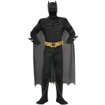 Schwarze Batman Faschingskostüme & Karnevalskostüme aus Polyester für Herren Größe XL 