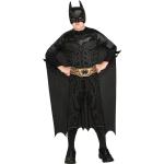Schwarze Batman Faschingskostüme & Karnevalskostüme aus Polyester für Herren Größe M 