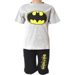 Graue Batman Kurze Kinderschlafanzüge aus Jersey maschinenwaschbar 2-teilig für den für den Sommer 