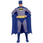 Blaue Batman Faschingskostüme & Karnevalskostüme aus Polyester für Herren Größe L 