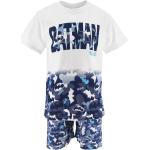 Blaue Batman Kinderschlafanzüge & Kinderpyjamas 