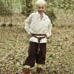 Braune Mittelalter-Hemden & Mittelalter-Blusen für Kinder 