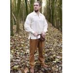 Battle-Merchant Mittelalter-Hose Hagen, beigebraun aus Baumwolle S-XXL - Wikinger Hose Kostüm Größe: M