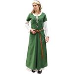 Reduzierte Grüne Battle-Merchant Maxi Mittelalter-Röcke aus Baumwolle für Damen Größe XL 