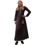 Braune Battle-Merchant Maxi Mittelalter-Röcke aus Baumwolle für Damen Größe L 