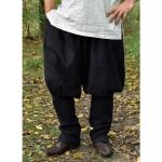Schwarze Motiv Battle-Merchant Wikinger-Kostüme aus Baumwolle für Herren Größe L 