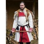 Bestickte Battle-Merchant Wikinger-Kostüme aus Baumwolle für Herren Größe XXL 